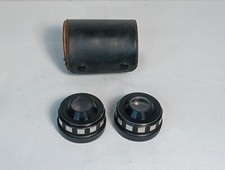 Sears Auxiliary Camera Lens Set, In Case Telephoto Wide Angle Japan Vintage