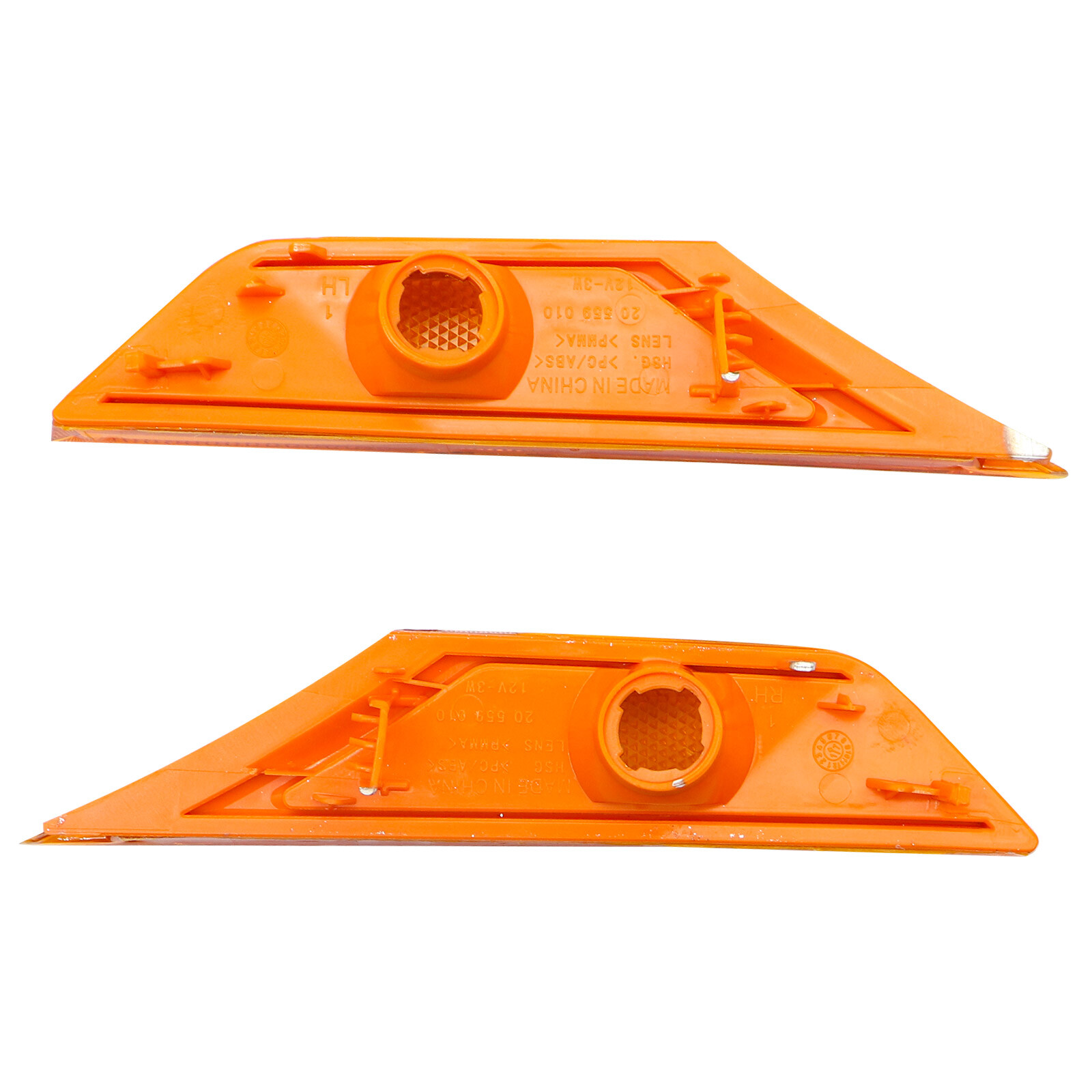 Soillar Front Side Marker Lights For Honda Civic 2016-2021 – Pair (Amber Lens, LED)