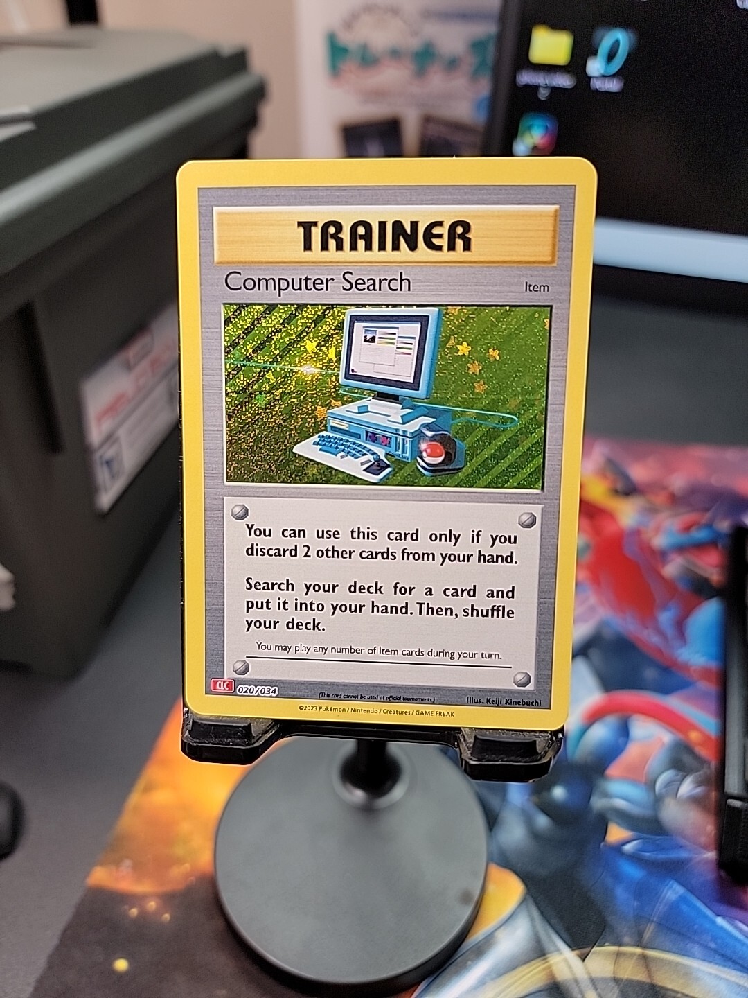 Pokemon Computer Search Holo 020/034 CLC English TCG Classic Charizard Deck