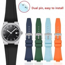 Rubber Silicone Watch Strap Band for Tissot Prx 35mm/40mm Men Women Replacement