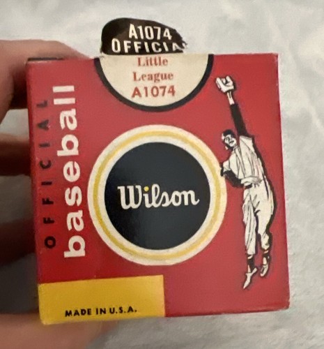 WILSON A1074 Lot de 12 balles de Baseball série Little League Tournament Blanc