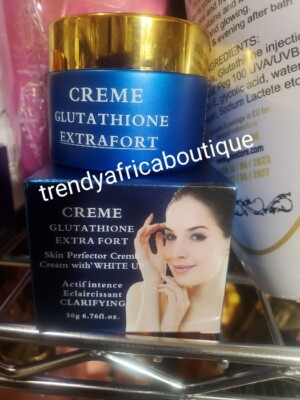glutathion extra 3pcs. Glutathion White EXTRA Fort Blue Super Body Milk, Face Cream & Soap
