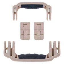 Tan Pelican 1510  1560 Handles  latches set.