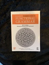 Halliday's Introduction to Functional Grammar - Paperback - VERY GOOD