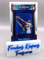 2020-21 BAM ADEBAYO PANINI DONRUSS OPTIC BASKETBALL AIR DEFENSE #2