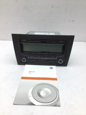 VW Golf VI 5K CD-Radio 1K0035186AA RCD 310 LOW EU BVX ohne Radiocode 