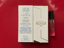 NEW EX NIHILO LAST IN PARADISE 2ML SAMPLE NATURAL SPRAY MADE IN FRANCE