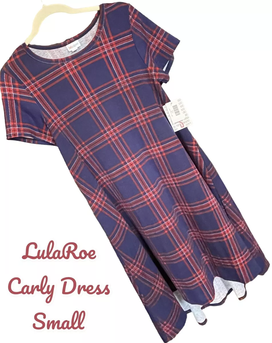 High low top plaid dress