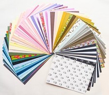 65 x A5 Card Pack - incs Mirri, Pearl, Printed etc - Job Lot - £9 delivered (63)