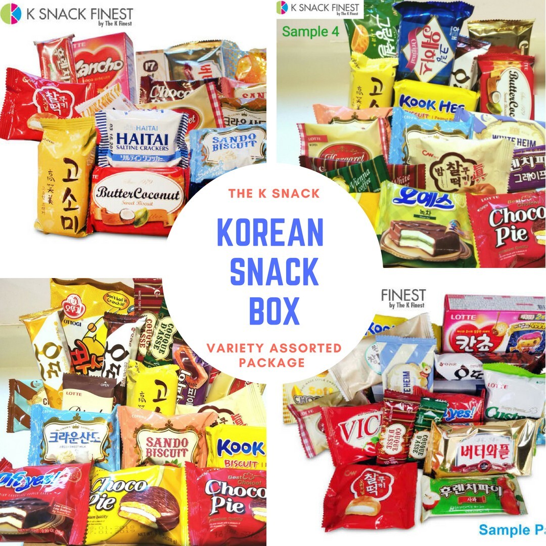 KOREAN PREMIUM SNACK BOX Asian Snack Box | Korean Chips | 27