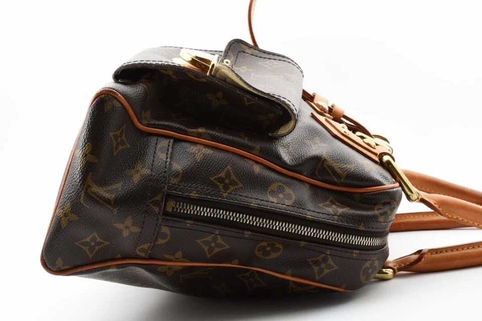 Deberes incl. Auténtico Bolso de Hombro LOUIS VUITTON M40025 Monograma Manhattan GM Foto 3 de 4