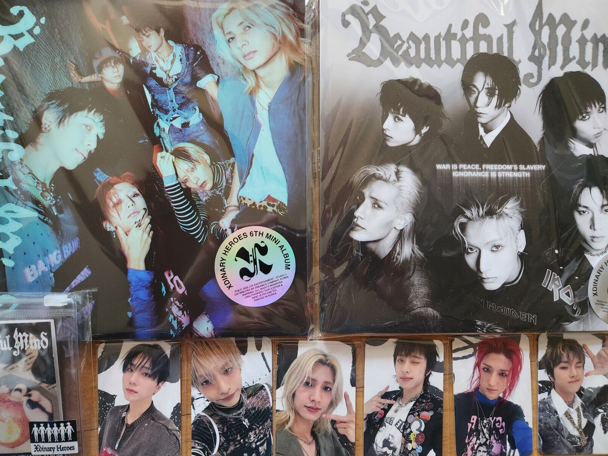 Xdinary Heroes LUCKYDRAW photocard POB [Beautiful Mind] 6TH Mini