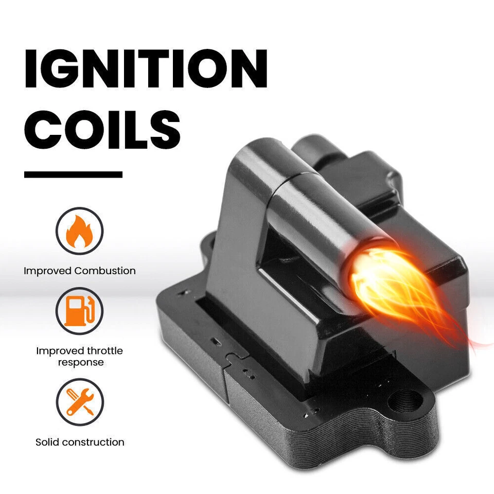 8 Square Ignition Coils For WORKHORSE FASTRACK FT1061 (2004 - 2005) UF271 Foto 3 de 4