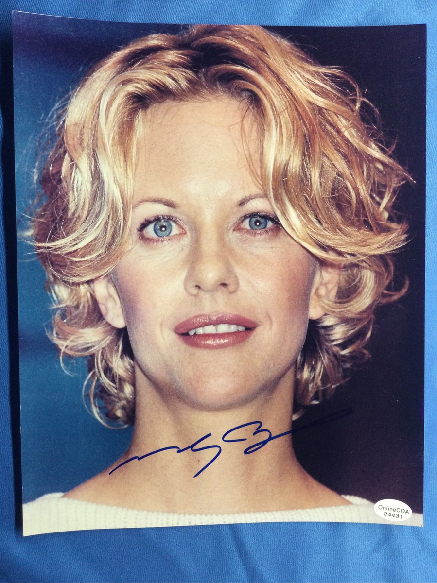 Meg Ryan Signed 8X10 Color Photo Auto Autograph Autographed | eBay
