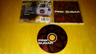 Pink Sugar - Girls With Boys CD 1997 electronic rock new wave rare not on label