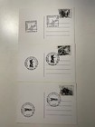 2018 3 Cartoline Filateliche Riccione Centenario Prima Guerra Mondiale