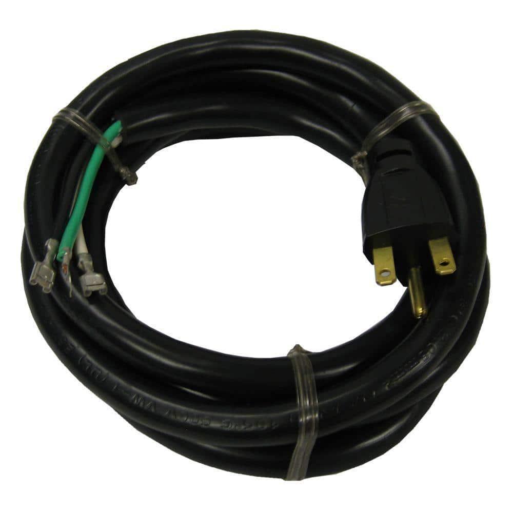6 ft. 14-Gauge Power Cord 230V 15 Amp Air Compressor Replacement Cord Accessory