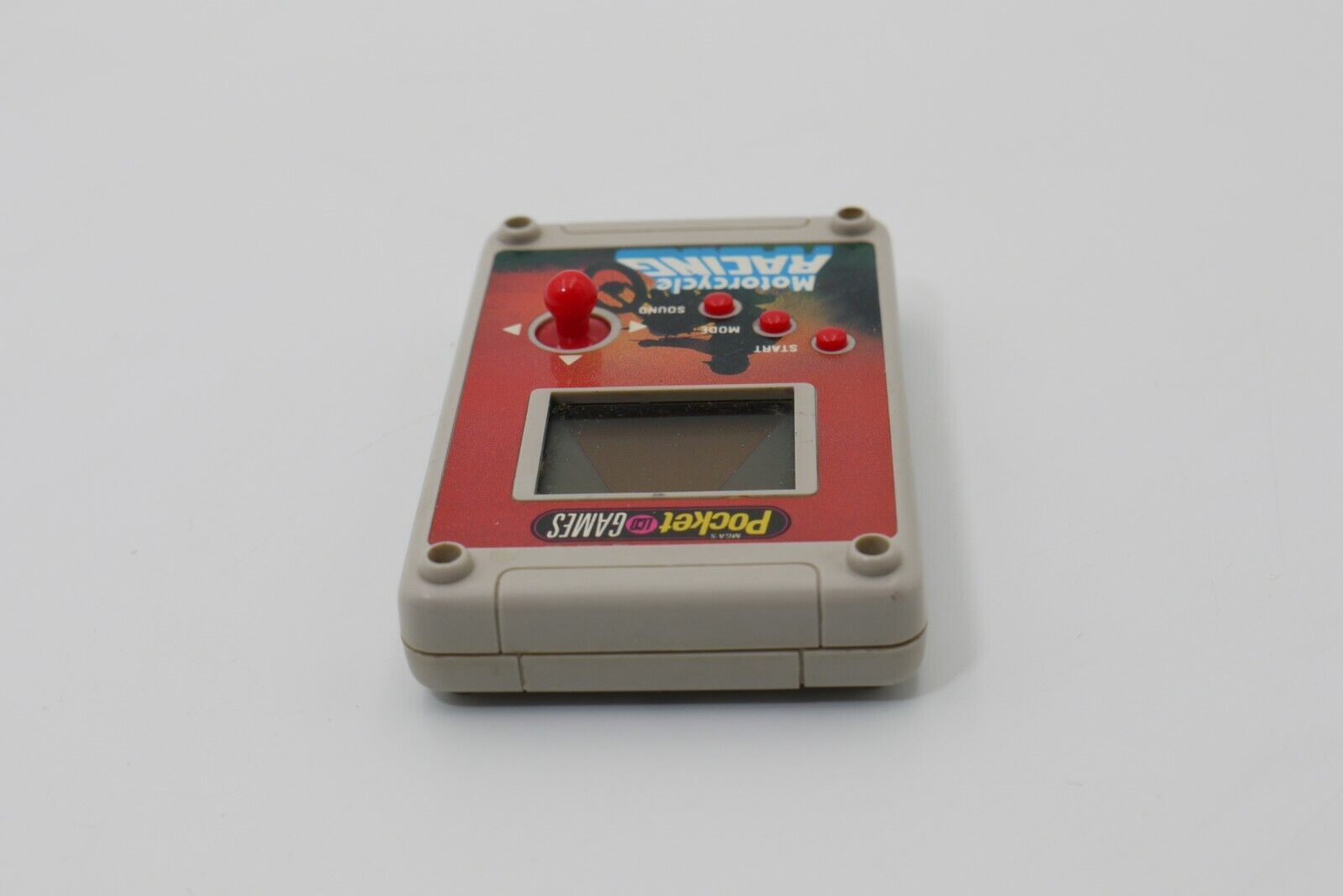 VINTAGE LCD Electronic Action Game Motorcycle by PEKA Toys 90s 