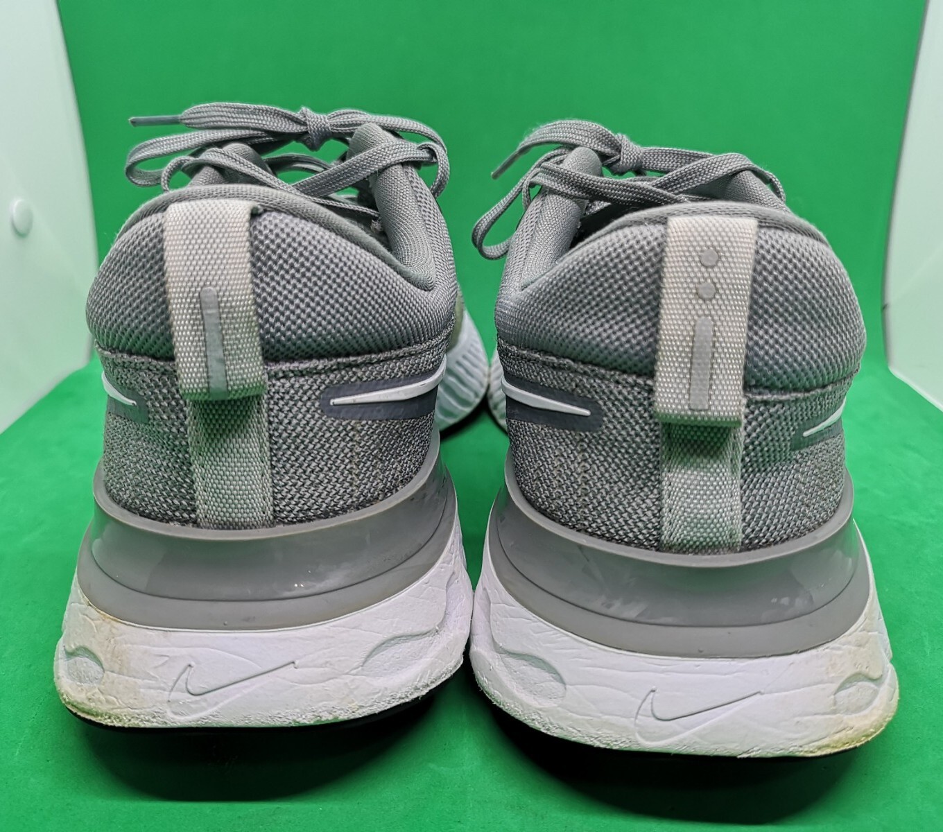 Nike React Infinity Flyknit Athletic Run Sneakers… - image 8