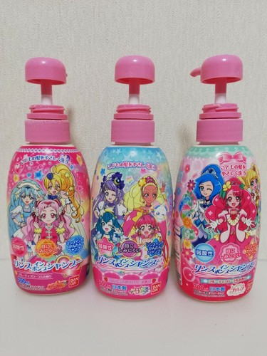 Bottiglia shampoo vuota serie Pretty cure per bambini (BANDAI) spedizione dal Giappone - Foto 11 di 12