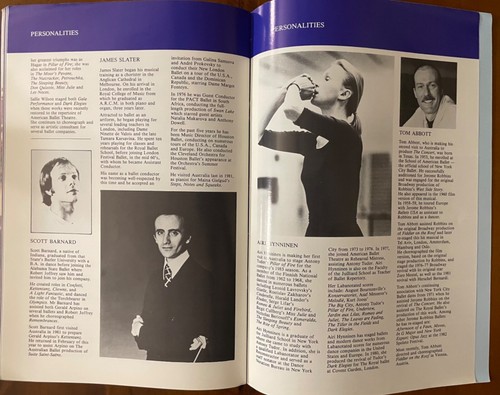 THE AUSTRALIAN BALLET The Concert Season 1983 - 21st Anniversary Playbill - Picture 14 of 15