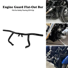 Engine Highway Guard Flat Out Crash Bar For Harley Touring Road Glide 14-25