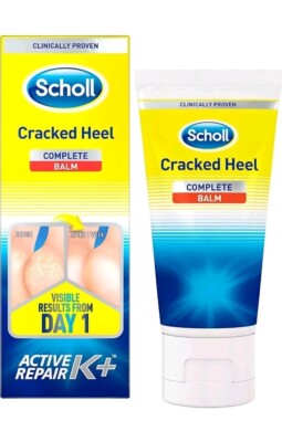 Scholl Cracked Heel Repair Cream Active Repair K+, 60 ml (1er Pack)