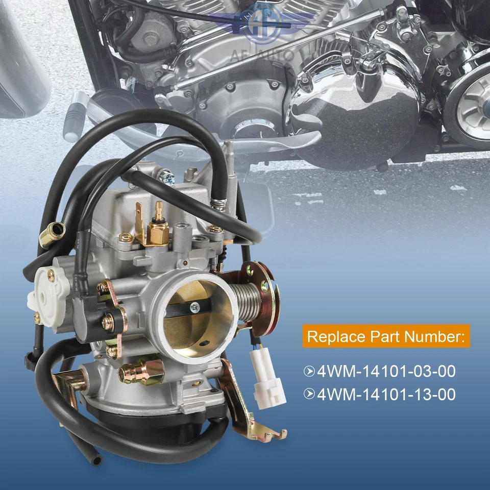 Carburetor for Yamaha Road Star 1600 1700 XV1600 1999-2003 XV1700 2002-2014 Carb - Image 3 of 4