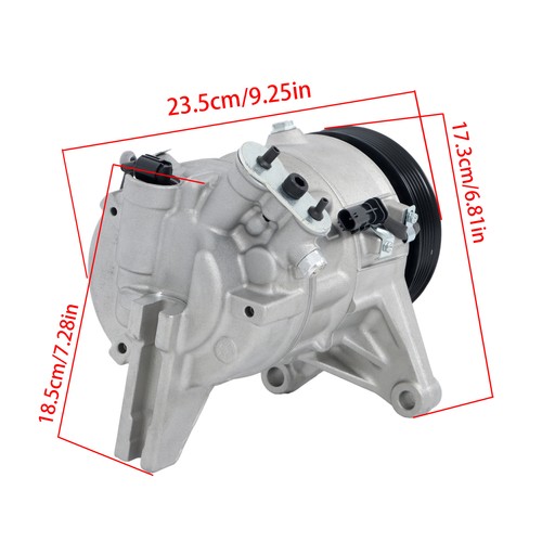 A/C Compressor For 2013-2018 Cadillac XTS 2014-2020 Chevrolet Impala CO 22289C - Picture 2 of 14