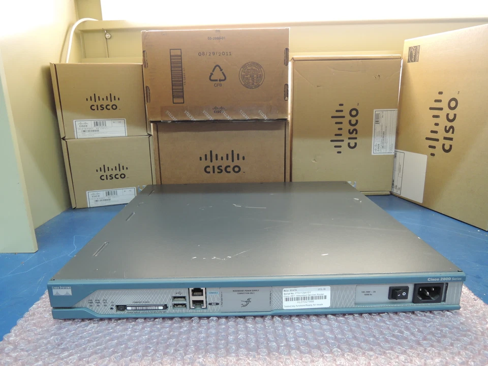 Cisco C2811-VSEC-SRST/K9 VSEC Router Bundle 90 Day' warranty Real time listing. - Image 2 of 4