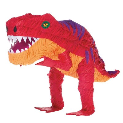 Dinosaurier T-Rex Pinata für Kinder Figur zum Befüllen - Saurier Dino Partyspiel