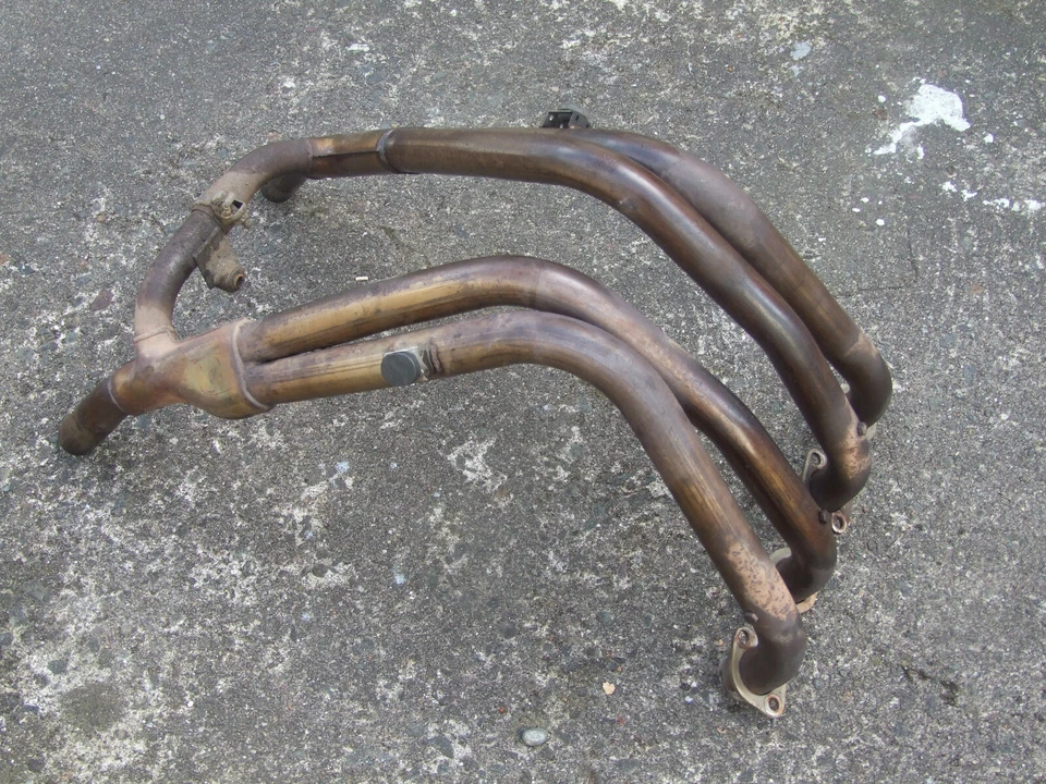 Triumph Trophy 1200 T312 96-03 exhaust front header pipes - Image 3 of 3