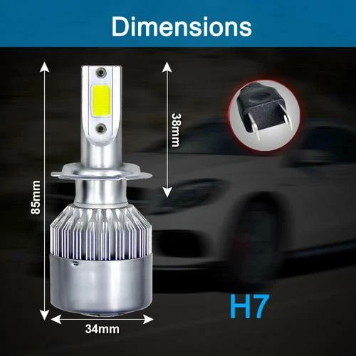 Faro LED 6000K bombillas para BMW E38 1999-2001 740i 740iL 750iL H7 y H1 Foto 3 de 4