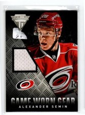 2013-14 Panini Titanium Game Worn Gear #GGASE Alexander Semin