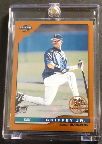 Ken Griffey Jr. [Series 2 Artist's Proof] #7 1996 Score Dugout Collection card