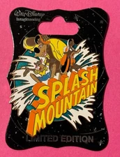 2019 Disney D23 Expo WDI Splash Mountain Rabbit Fox Bear Color Variant Pin LE250