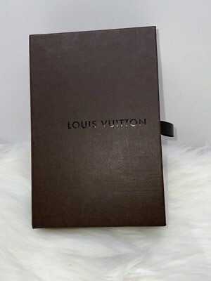 Louis Vuitton Brown Box 6.5  x 3.5  Already AUTHENTICATED !!