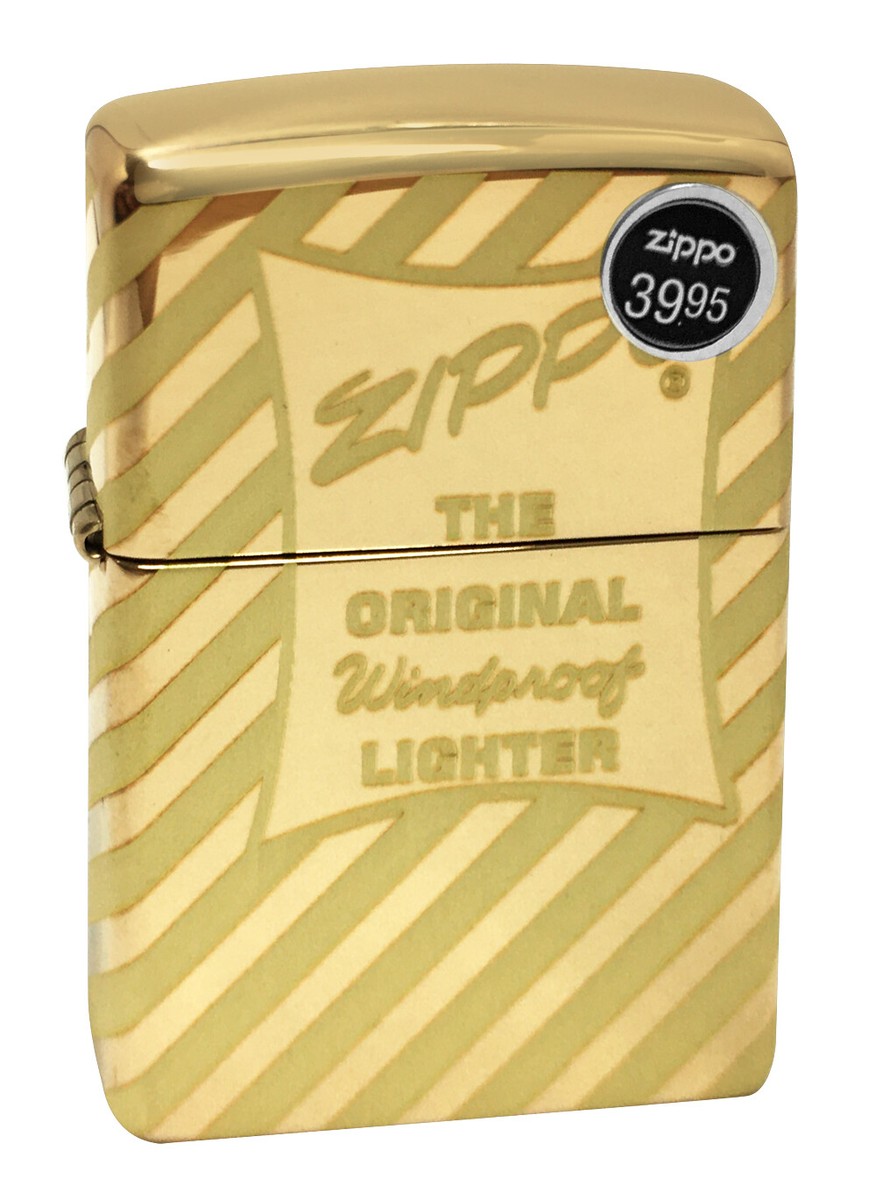 Zippo 49075 Windproof 360 Degree Laser Engraved Vintage Lighter