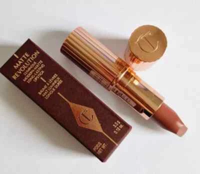 Charlotte Tilbury Pillow Talk Matte Revolution Lipstick New Boxed Full Size 3.5g