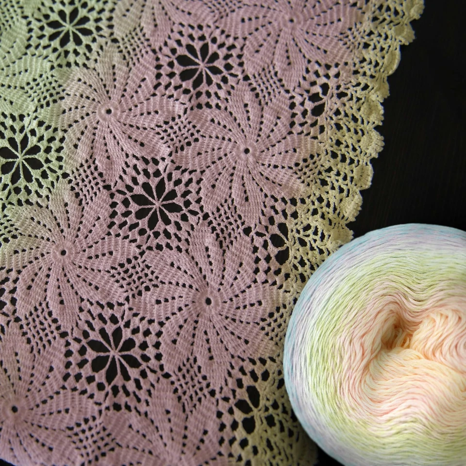 JubileeYarn Ombré Blast Yarn - Gradient Baby Weight - Image 3 of 4