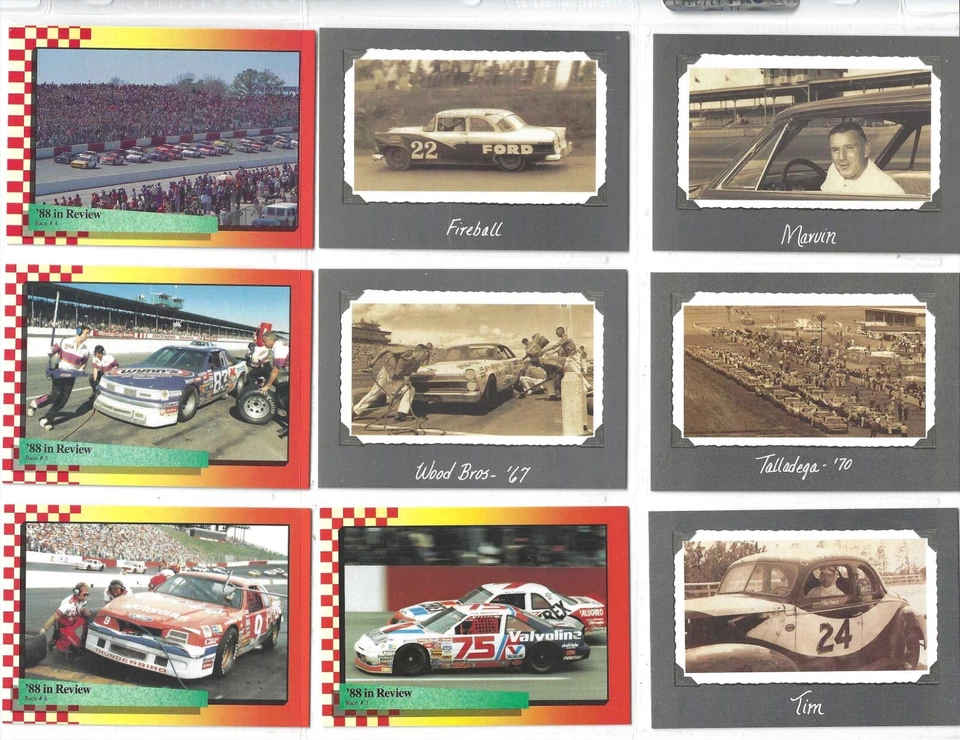 1989 Maxx #115 Bill Elliott/Rick Wilson's Cars-Year In Review--ONE CARD ONLY! - Image 2 of 4