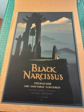 Black Narcissus Laurent Durieux Nautilus Poster Mondo artist Screen Print 