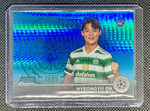 2023 Topps Stadium Club Chrome Hyeongyu Oh Rookie Celtic RC