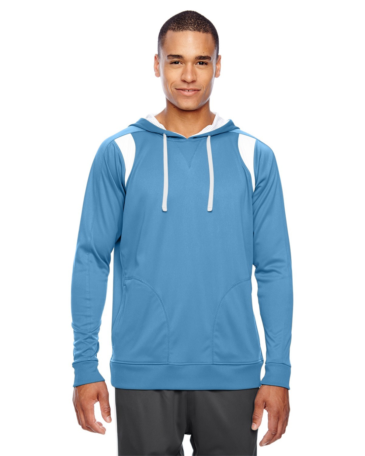 TT30 Team 365 Мужская толстовка Elite Performance с капюшоном СВЕТЛО-ГОЛУБАЯБЕЛАЯ 3XL 4090₽