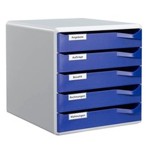 LEITZ Schubladenbox Post Set  blau 52800035, ...