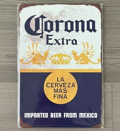 Corona Extra Beer 8 x 12 Vintage Novelty Metal Sign New!