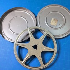 1 Used Scherer 8mm / Regular8 5" Metal Reel With Case, 200 ft