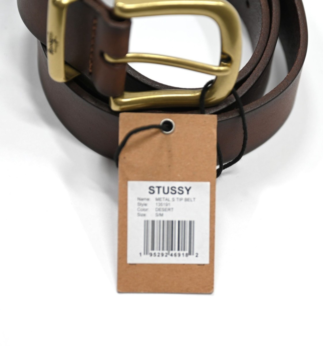 小物 Stussy l S Tip Belt S/M DESERT Stussy Metal S Tip Belt in Desert | eBay