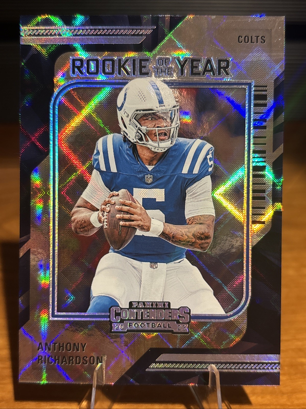 2023 Contenders Anthony Richardson "Rookie Of The Year" Sliver RC- COLTS
