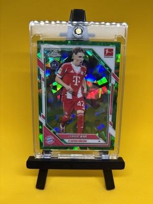 2026 Lennart Karl RC /99 Green Sapphire Topps Chrome Bundesliga #82